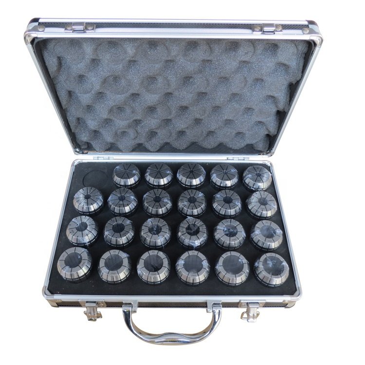Customized DIN6499 ER Collet Set ER40 Collet Set High Precision ER Collet 23pcs 15pcs CNC Machine Accessories