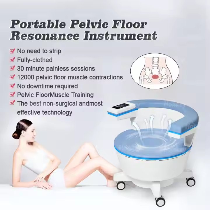 High Quality EMS Pelvic Floor Muscle Repair Chair Pelvic Floor Exercises for Women 7 Tesla Ems Incontinence Pelvic Floor Chair