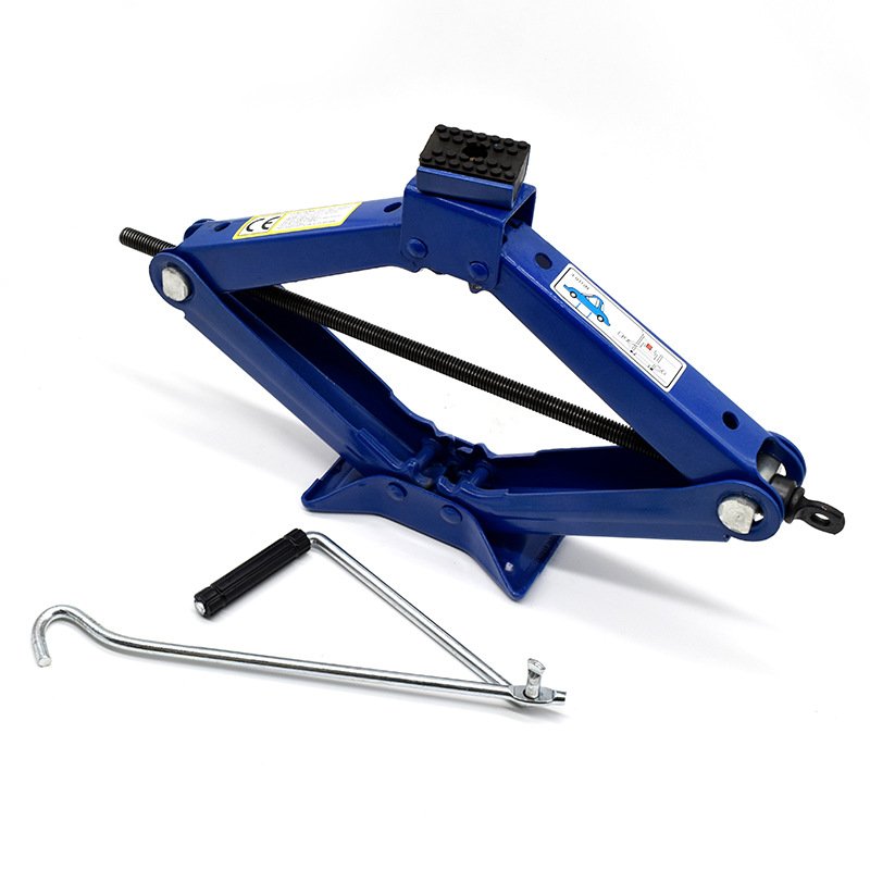 3T Steel Scissor Jack Non-Slip Portable Car Jack Labor-Saving Body Repair Equipment for Vehicle Maintenance