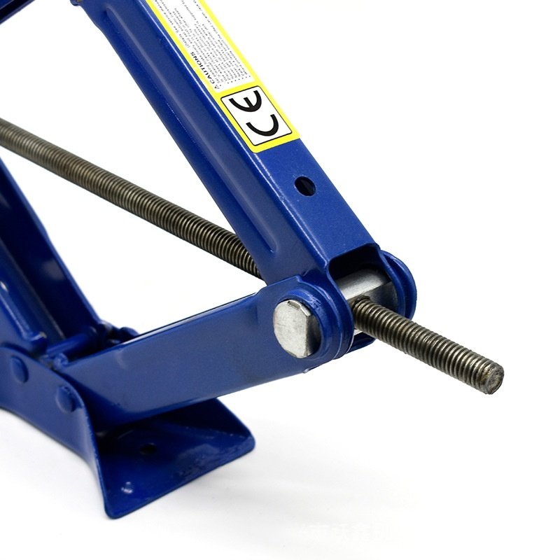 3T Steel Scissor Jack Non-Slip Portable Car Jack Labor-Saving Body Repair Equipment for Vehicle Maintenance