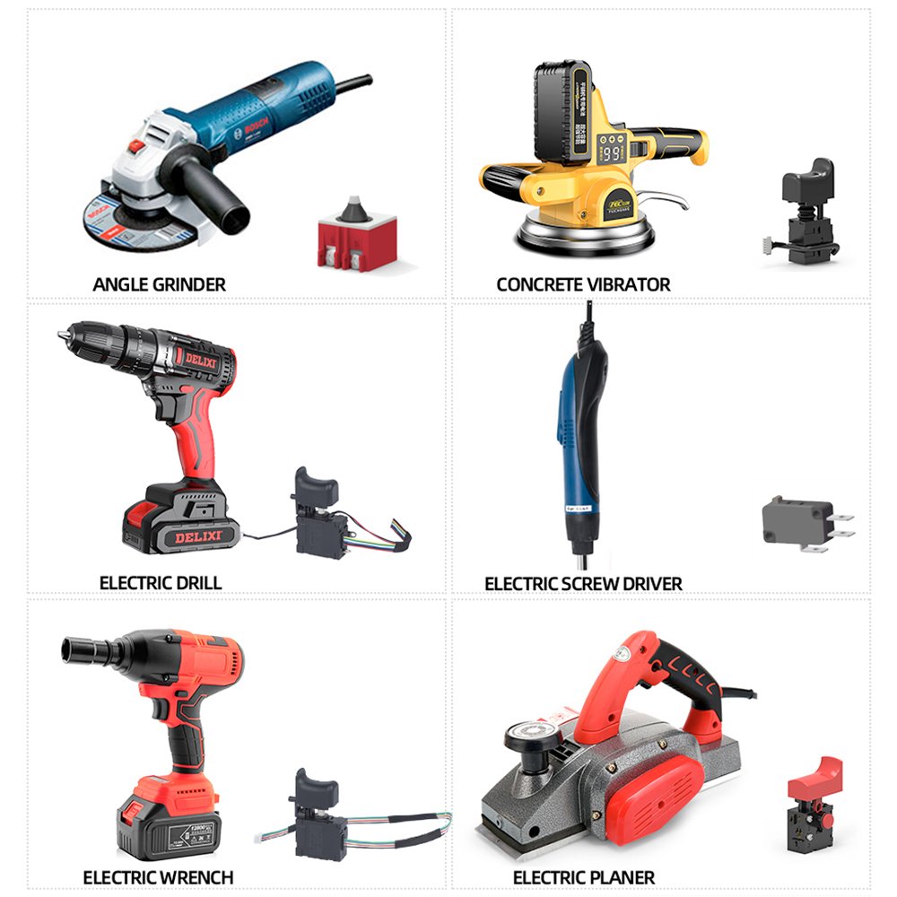 brushless cordless power tool switch dustproof DC signal trigger switch Variable Speed Switch