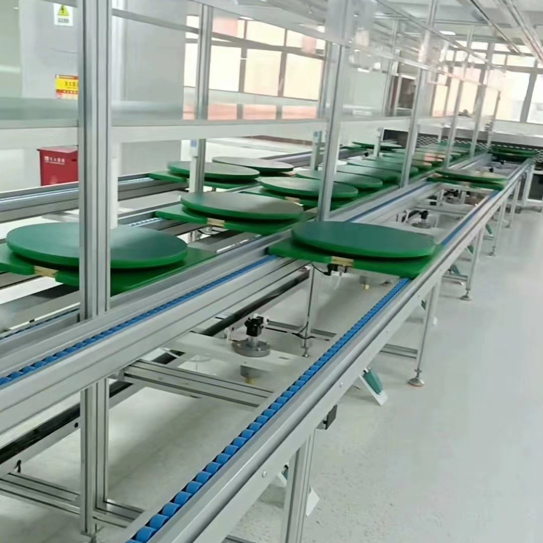 Customized Double Speed Chain Conveyor Equipment Assembly Line for Notebook Production Line or Tv Production