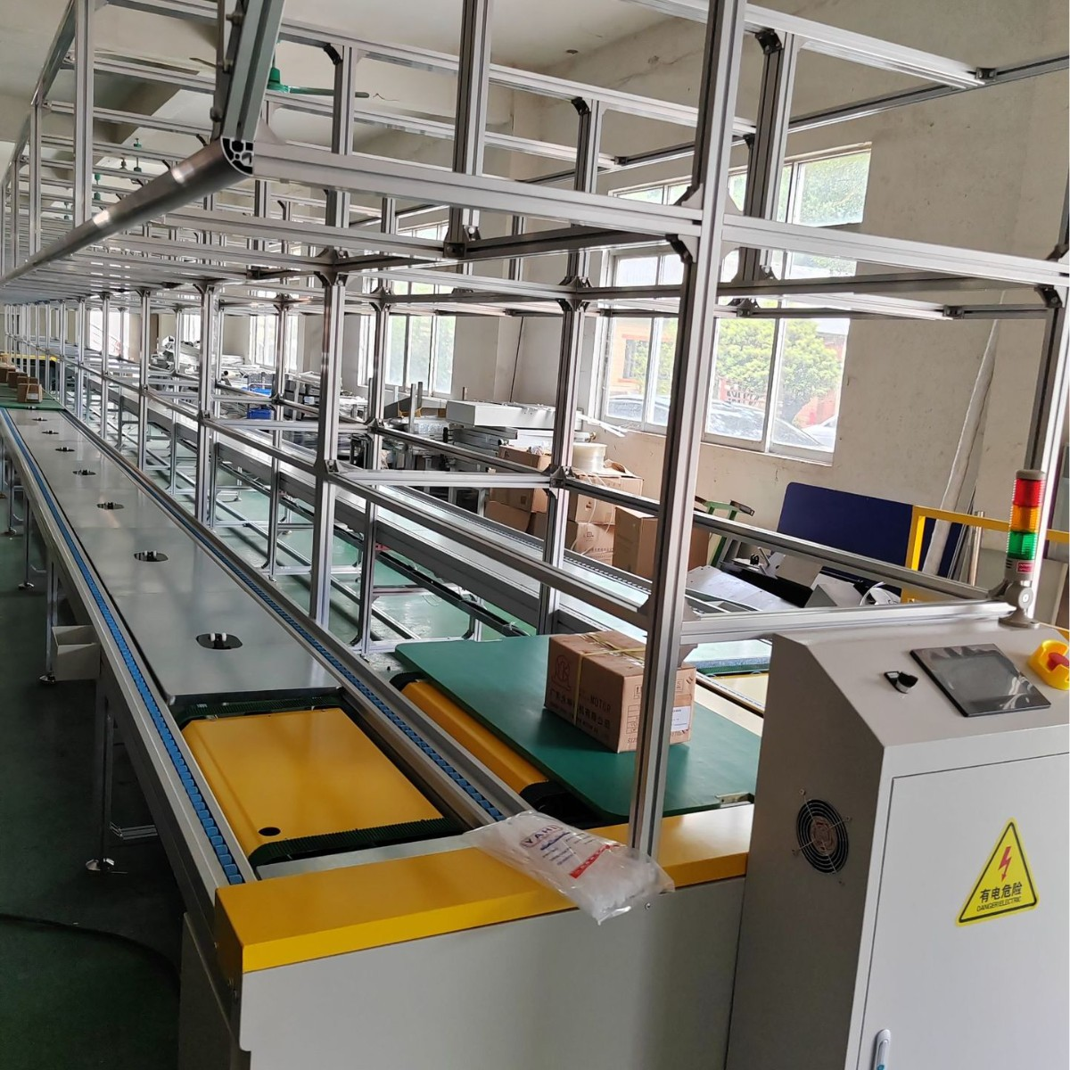 Customized Double Speed Chain Conveyor Equipment Assembly Line for Notebook Production Line or Tv Production
