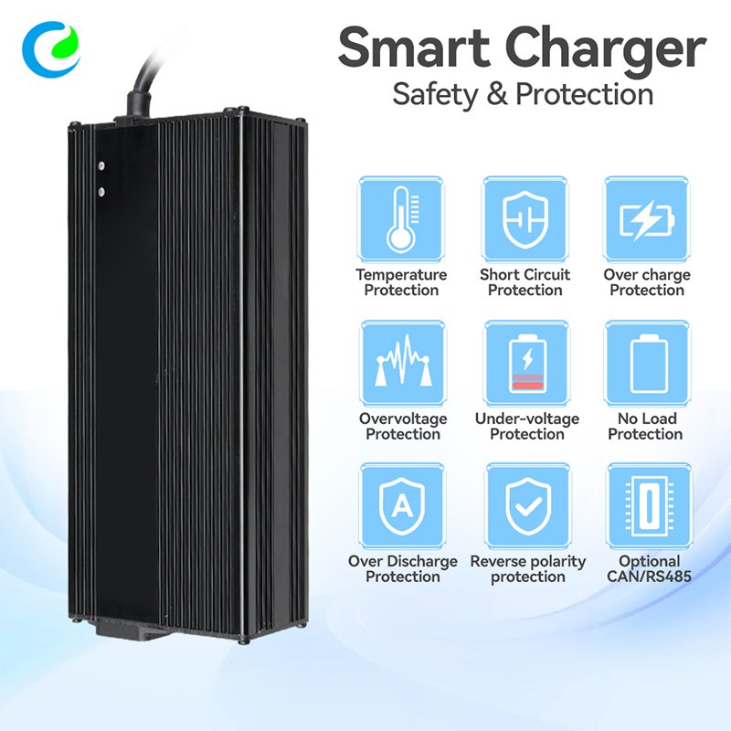 Superpower 20A Intelligence Bicycle Accessories 84V Lithium Marine 30 Amp Battery Charger For Electric Tricycle