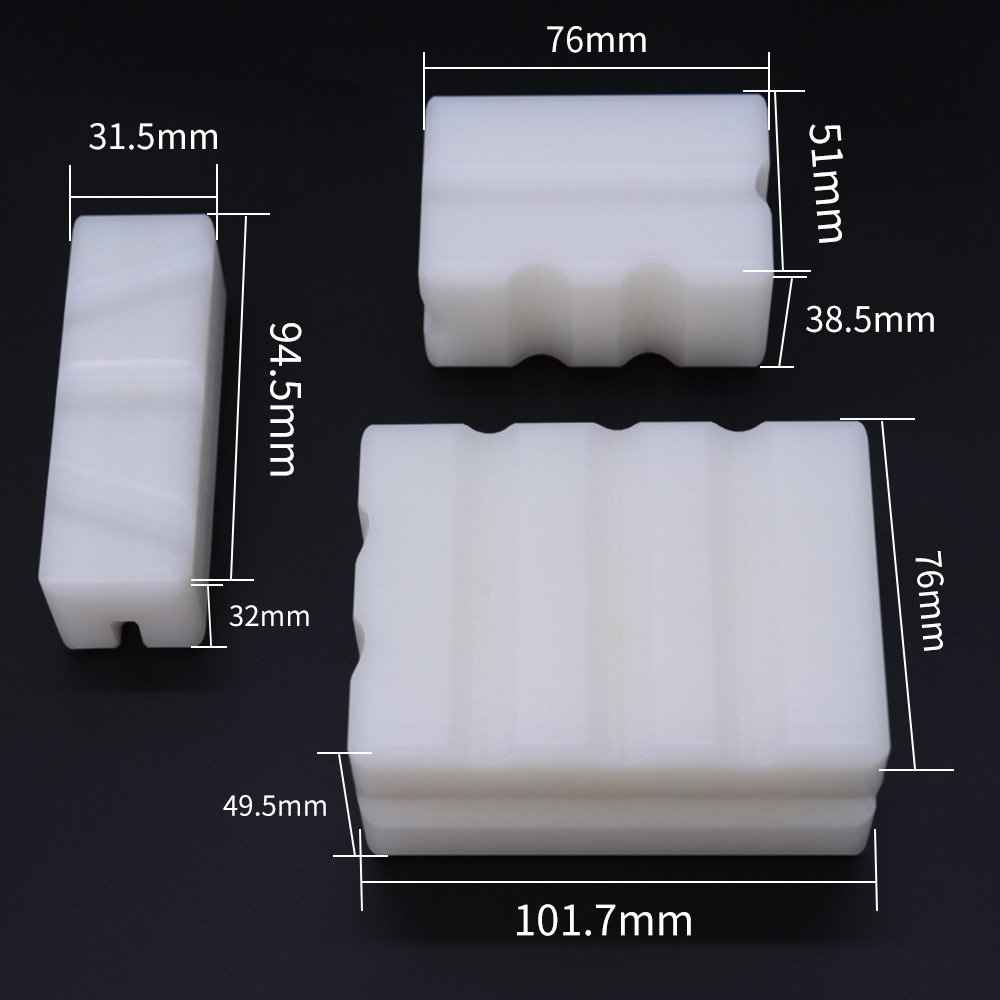 Three Sizes of White Pads for Car Dent Repair Tools Easy to Operate Simple and Convenient
