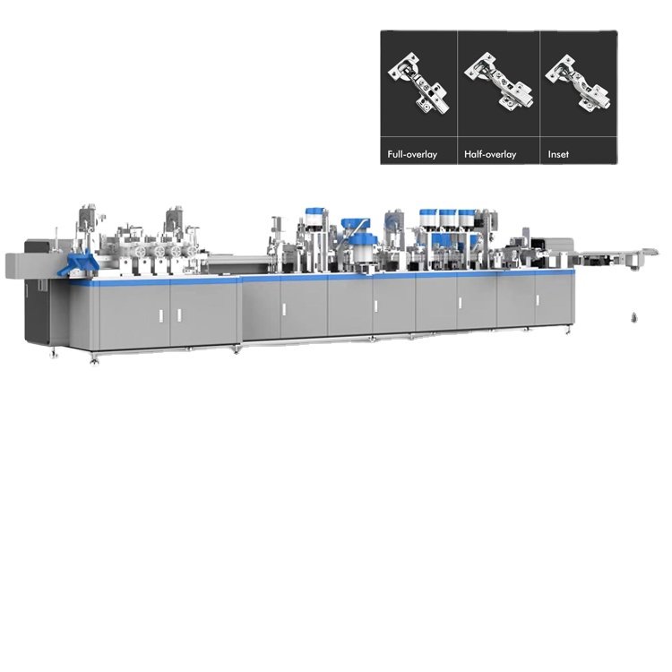 High Quality Full Auto Hydraulic Door Hinge Cabinet Machine Assembly Production Line