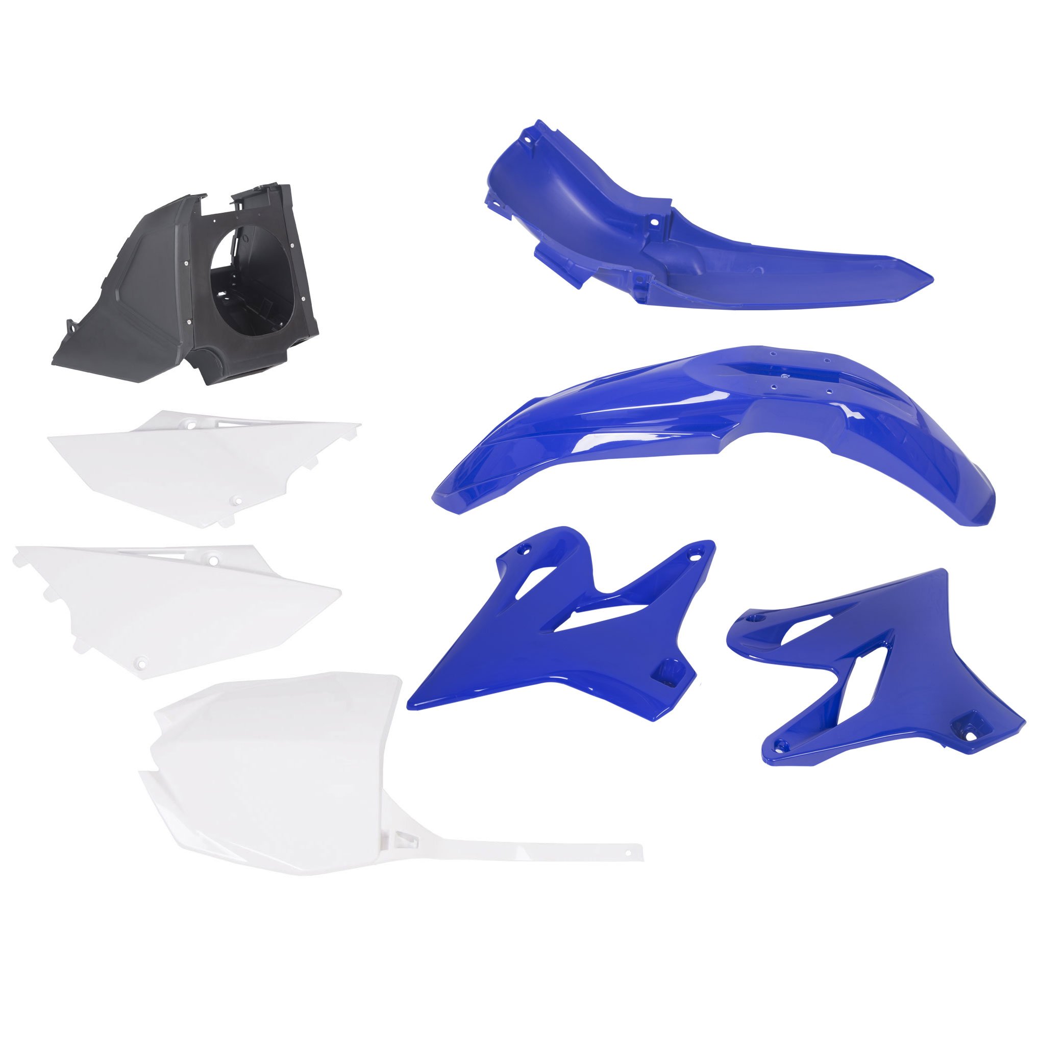 Restyle Plastic Kit Set Blue White 2018 Style for Yamaha YZ125 YZ250 2002-2020
