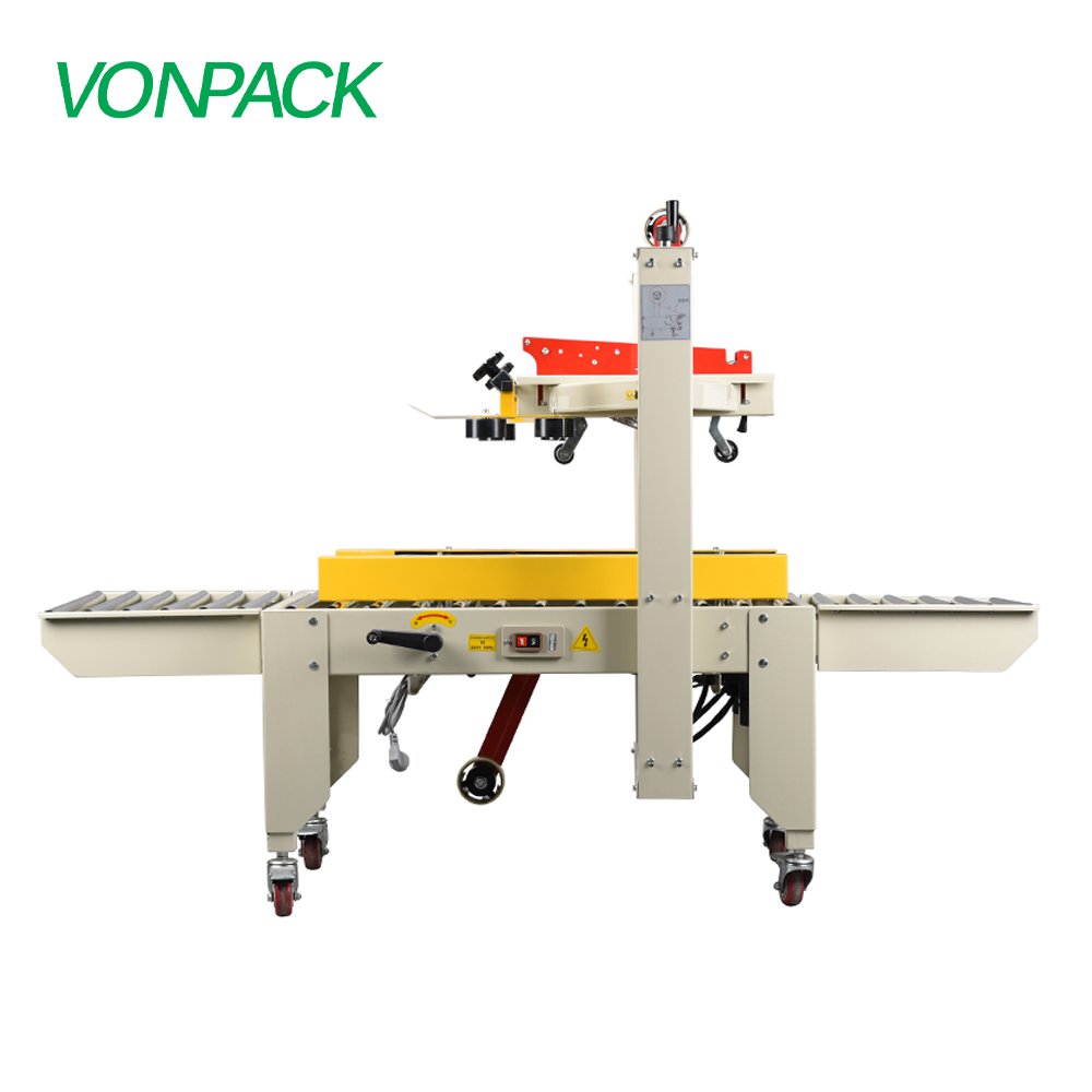 FX5050D Electric Automatic Case Carton Box Taper Sealer Packing Machine Auto Box Taping Carton Sealing Machine
