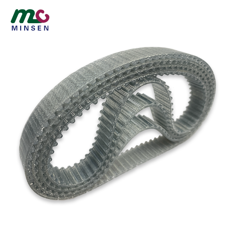 Rubber timing belt of power machine timing belt transmission belt