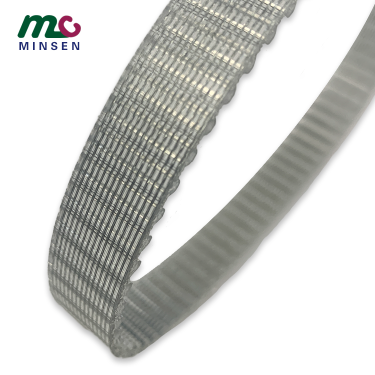 Rubber timing belt of power machine timing belt transmission belt