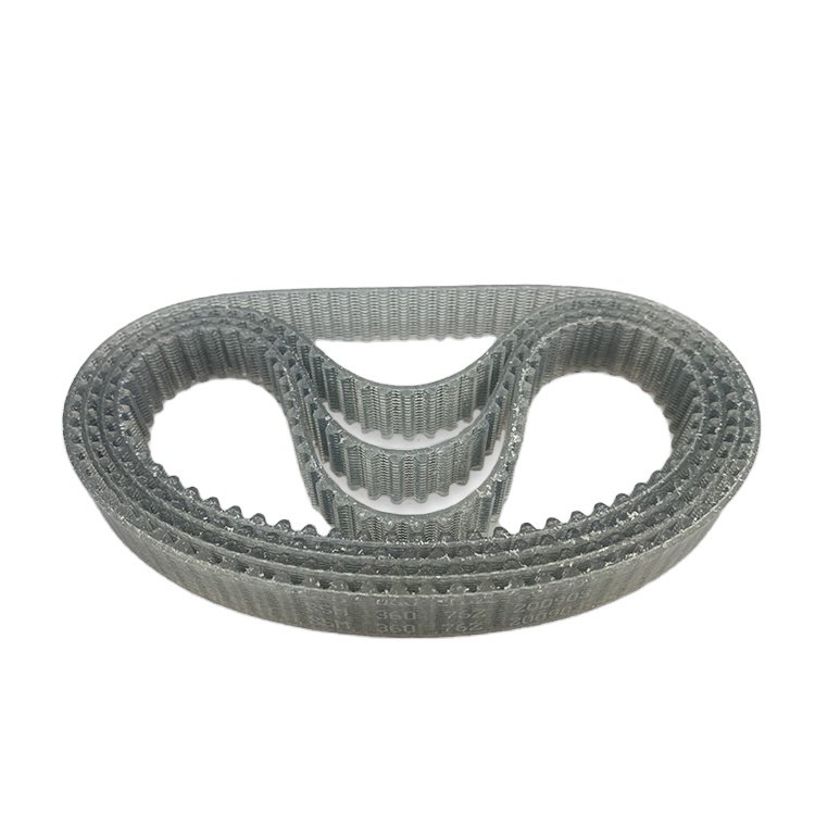 Rubber timing belt of power machine timing belt transmission belt
