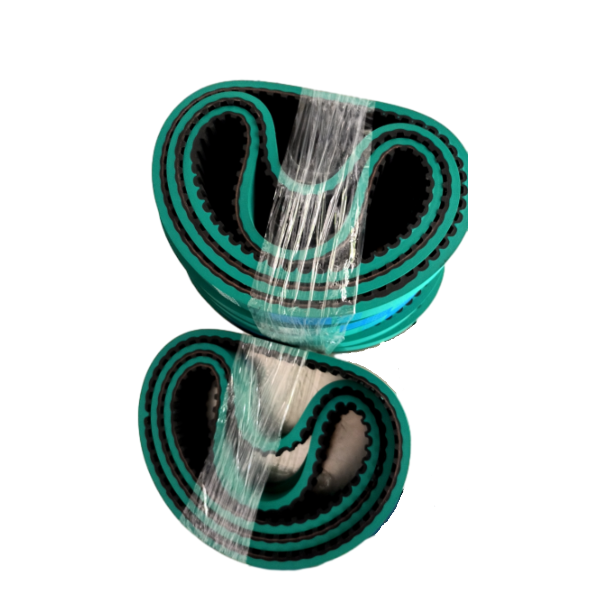 Custom Red/Green Glue Rubber Coating Vacuum Pulling Film Belt Timing Belt for Packaging Machine