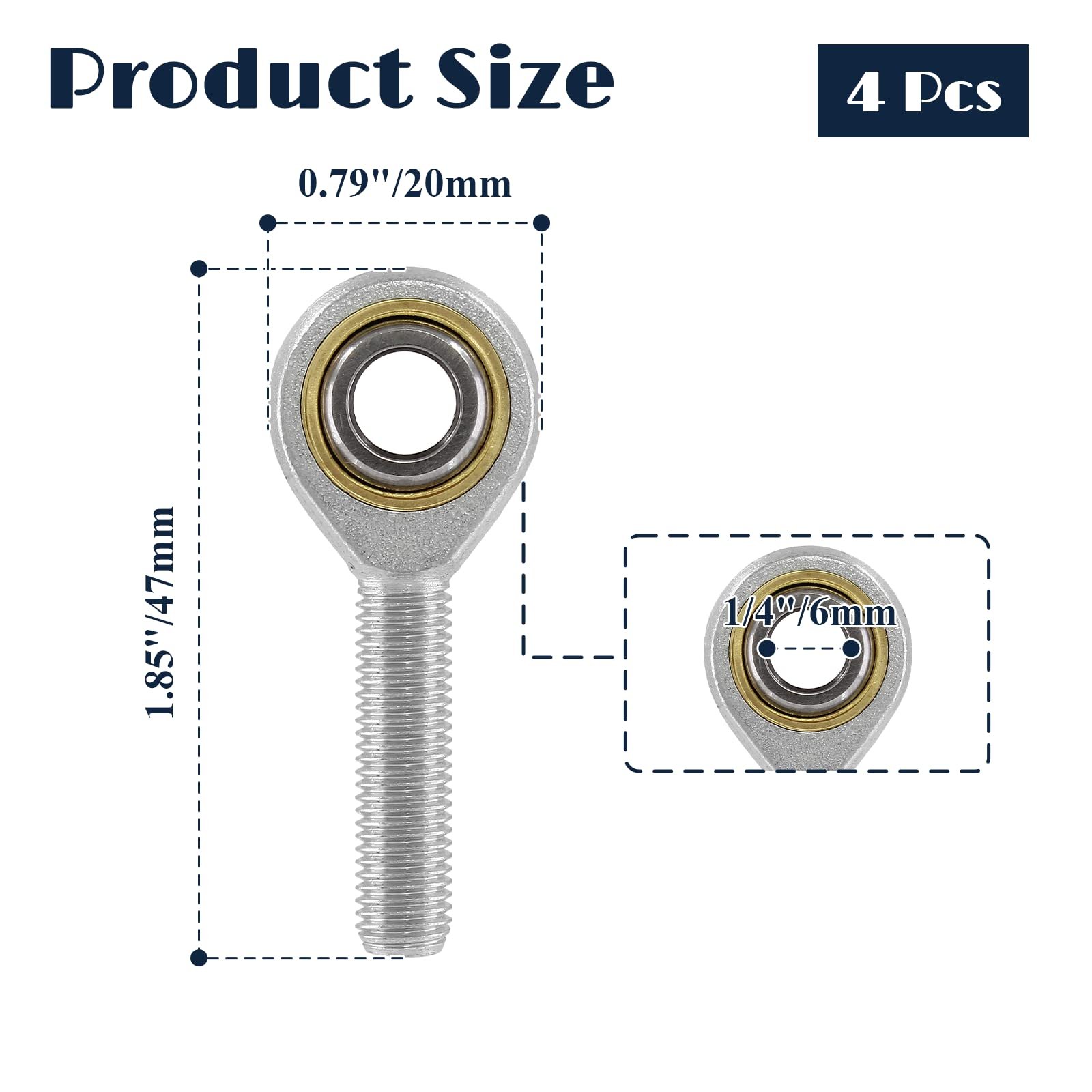 Hot Sale CNC Machinery High Demand Product Spherical Plain Bearing Rod End Bearing