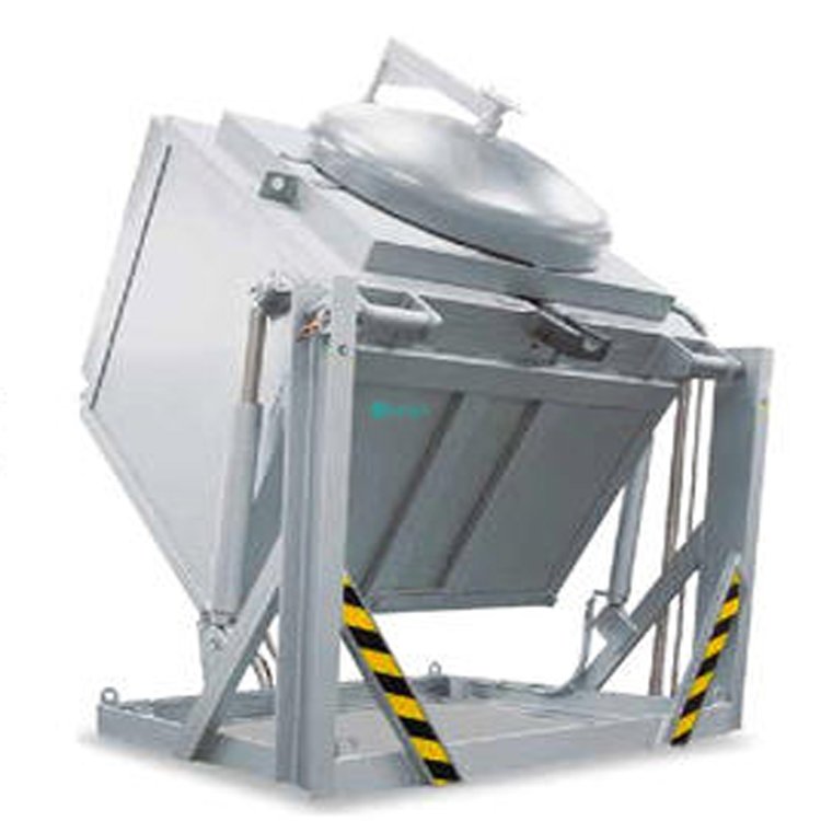 New Design Melting Furnace Machine Electromagnetic Melting Furnace for the Melting of Zinc, Copper and Aluminum
