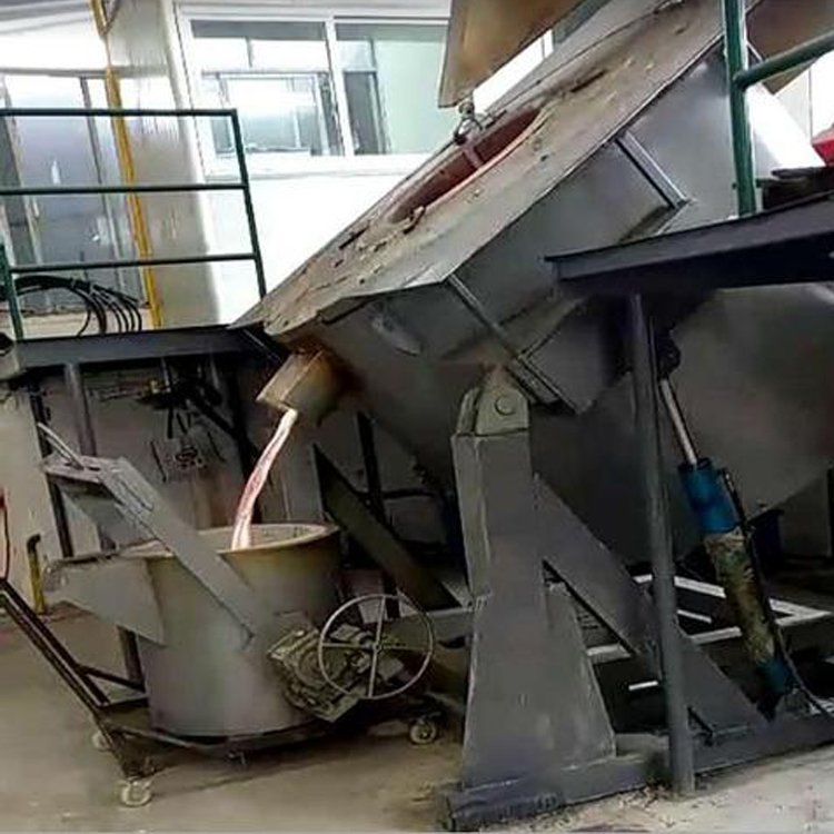 New Design Melting Furnace Machine Electromagnetic Melting Furnace for the Melting of Zinc, Copper and Aluminum