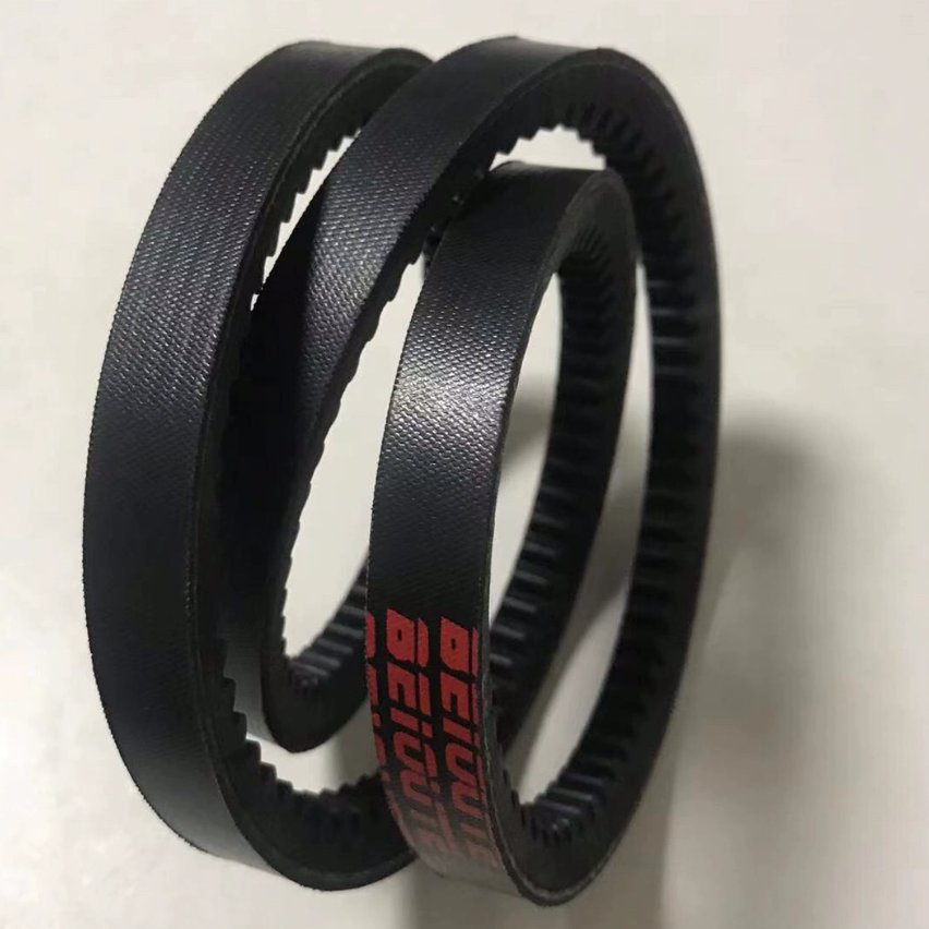 Toothed triangle belt A type B type 1200/1219/1225/1270li microtiller car fan engine rubber belt
