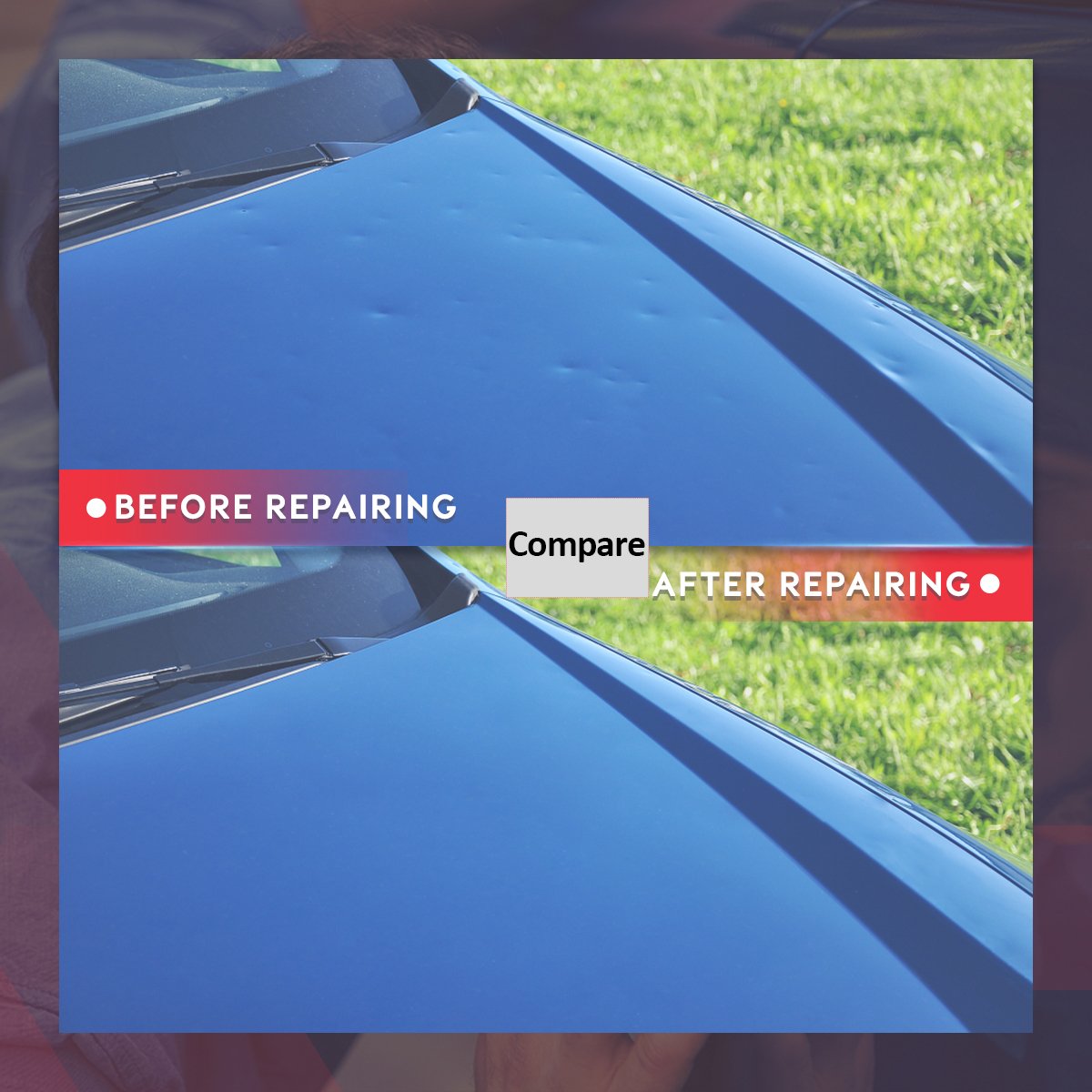Car Dent Repairing Machine Paintless Auto Body Dent Removal Induction Heating Equipment Automobile Dent Repairer