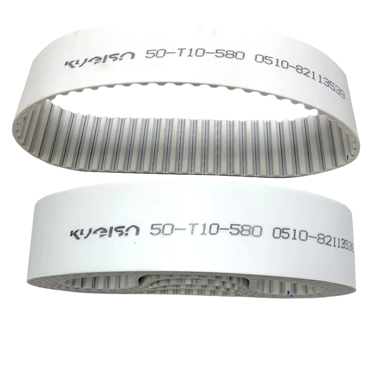 Polyurethane timing belt conveyor belt 50-T10-580 pu synchronous belt