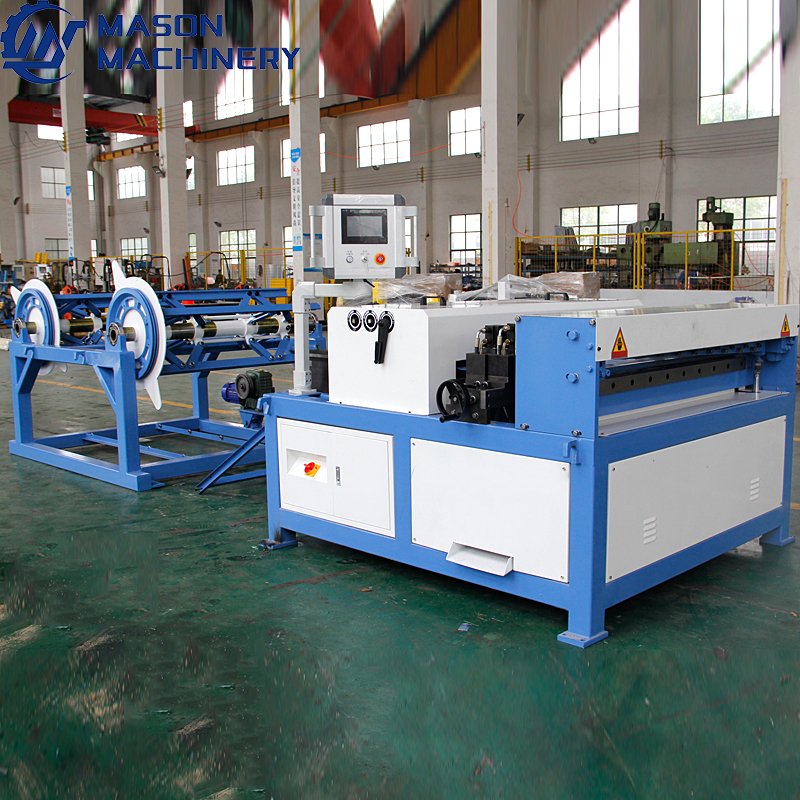 HVAC Tube Making Machine Auto Duct Line 2 Duct Production Line 2