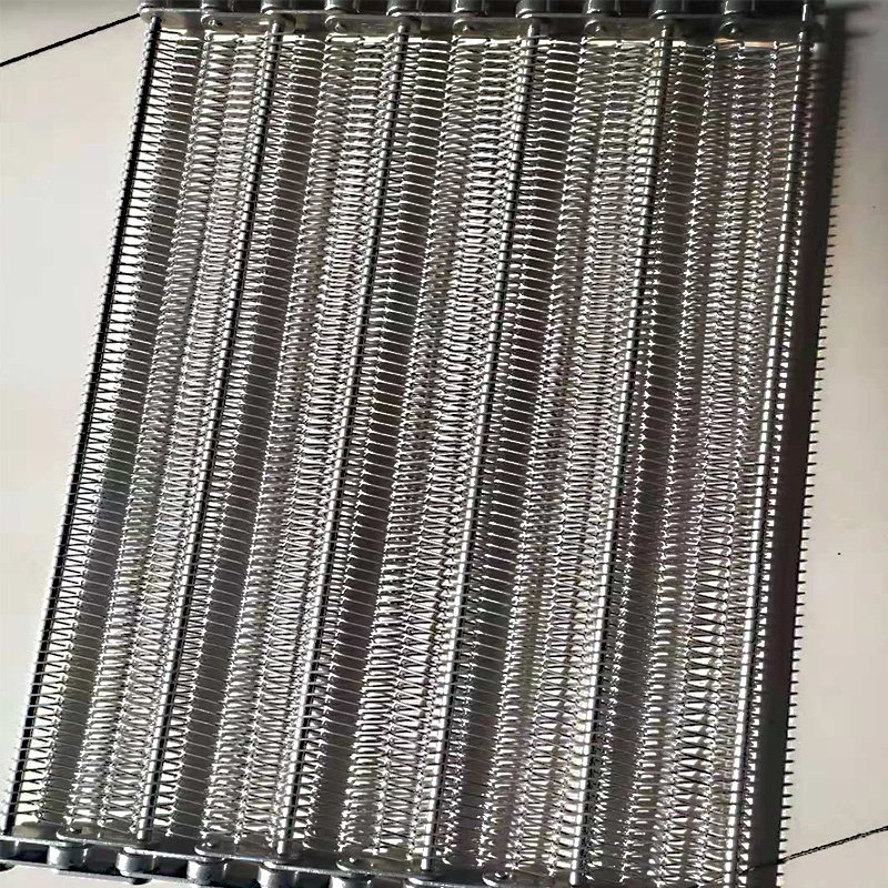 Stainless Steel Heat Resistant Wire Mesh Conveyor Belt for Bread Baking, Cooling, Freezing