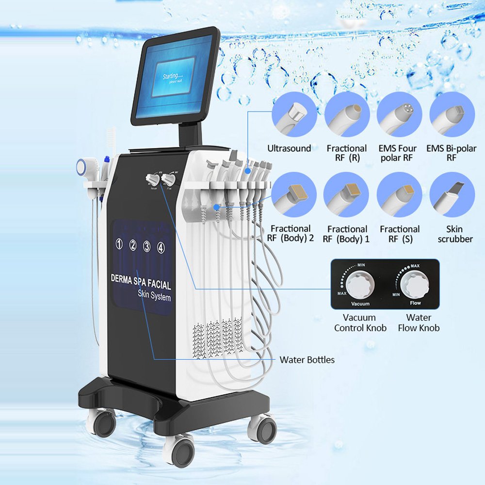 14 In1 Aesthetic Medicine Facial Jet Peel Facial Machine Hydra Beauty Machine Hydro Beauty Machine