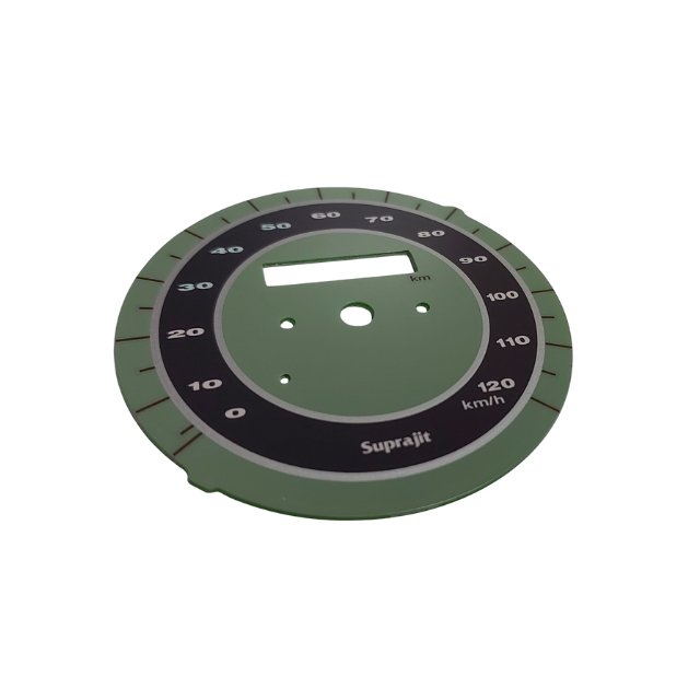 Dual Analog Speedometer Screen for Auto Production Line Equipment for Two-Wheeler Four-Wheeler & 8-Wheeler Trucks