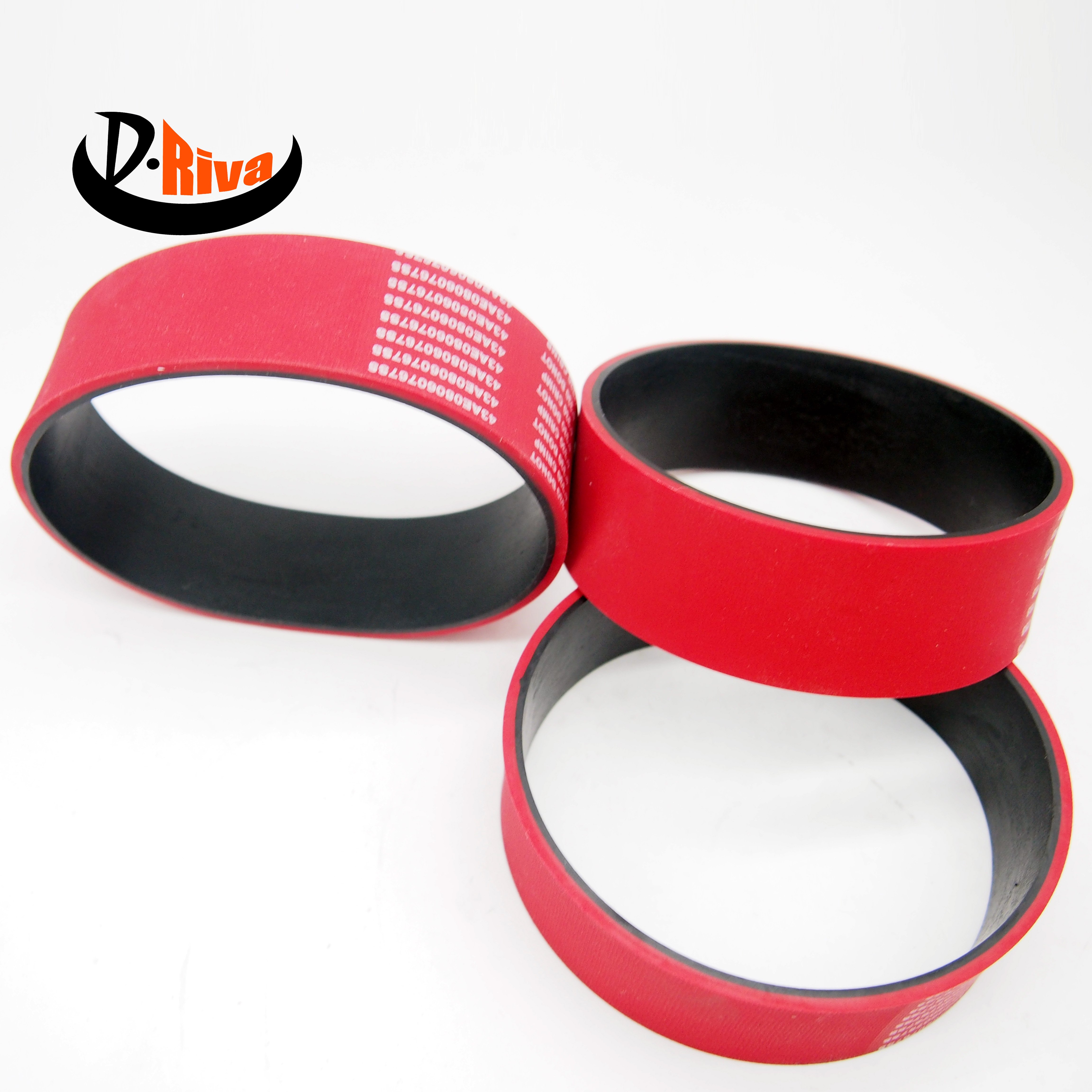 high temperature rubber pu transmission double sided timing belt