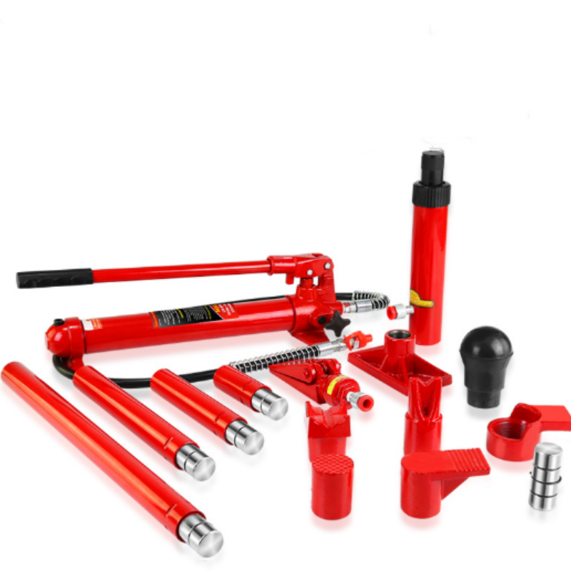High Quality Hydraulic Car Body Repair Equipment 10 Ton Porta Jack Lift Repair Tool Kit