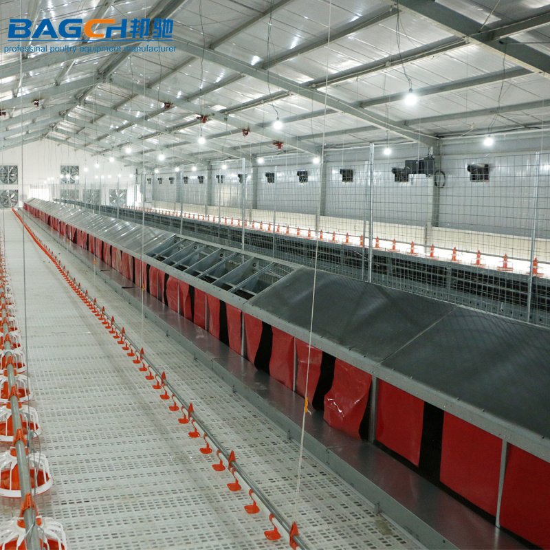 Chicken Feeding Trough, Galvanized Chain Feed Trough for Breeder and Poultry Breeding