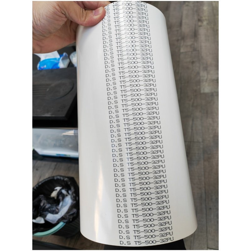 Professional custom made full barrel polyurethane PU timing belt