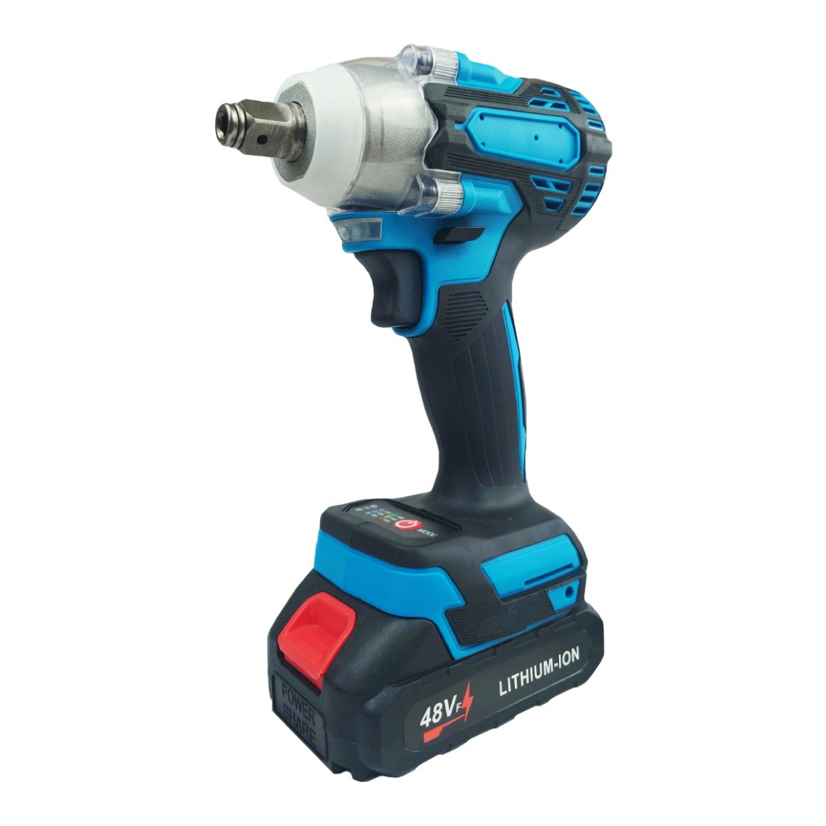 18V Electric Brushless Impact Wrench Cordless 1/2 Purpose Wrench Screwdriver Electric Drill Rechargeable Power Tool