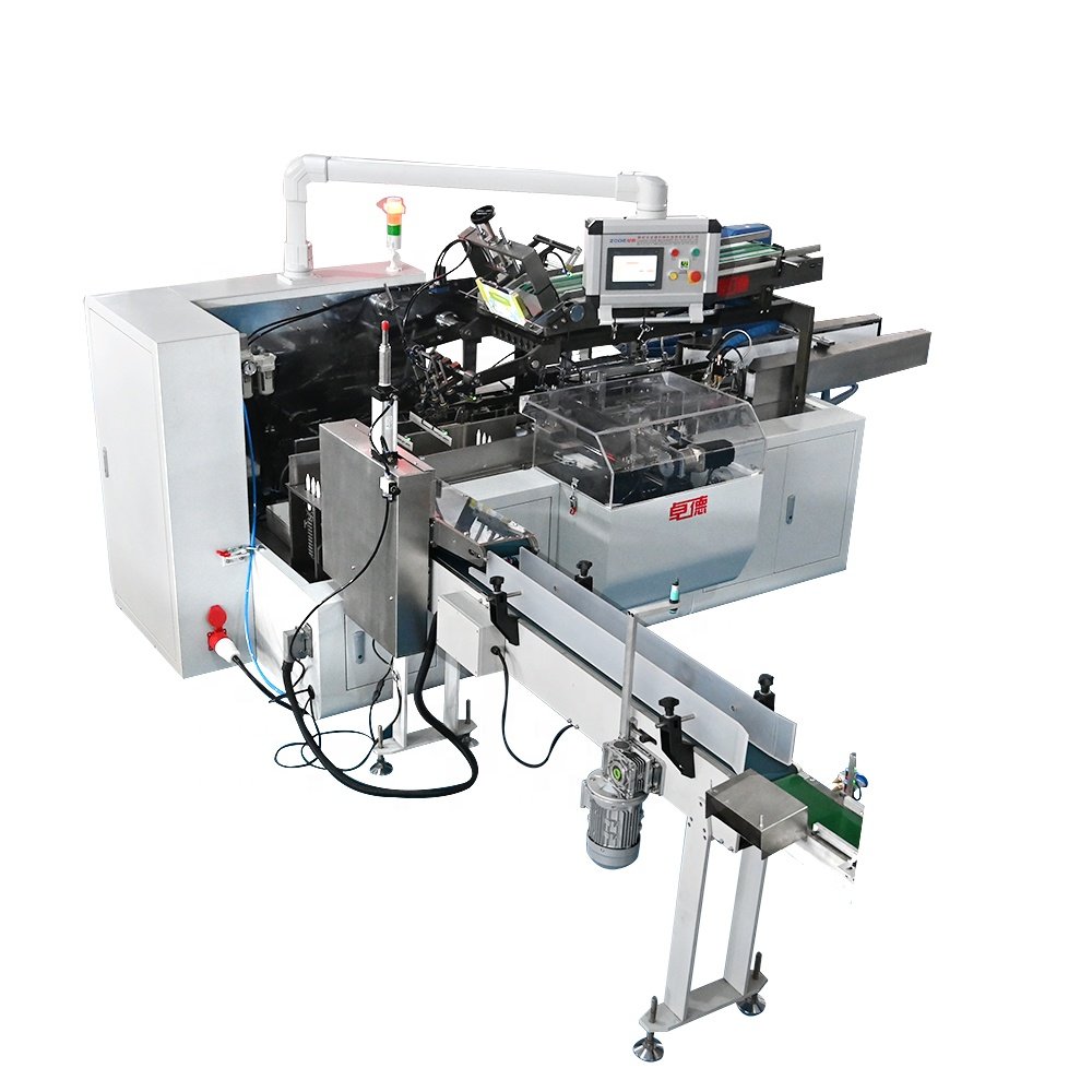 Automatic Facial Tissue Paper Box Making Machine