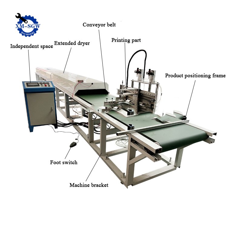 Hot Sale Full Automatic One Color Plastic Bag Printing Machine Food Manufacturing Plastic Shopping Bags Printer Machine