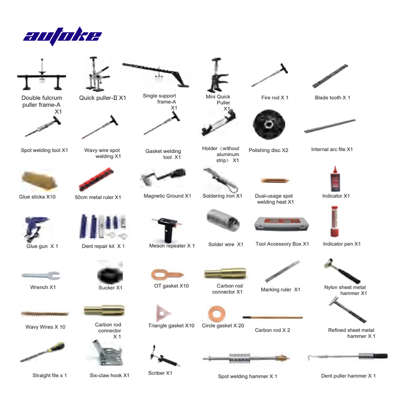 95ES Steel Dent Puller Machine Car Body Repair Dent Pulling Machine Spot Stud Welder for Steel Aluminum