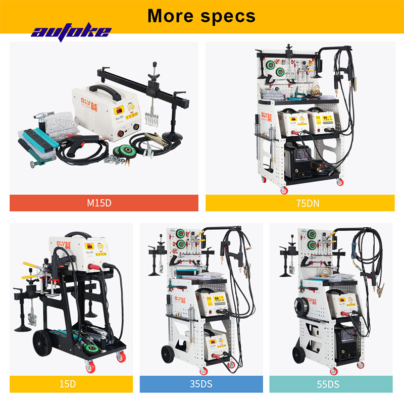 95ES Steel Dent Puller Machine Car Body Repair Dent Pulling Machine Spot Stud Welder for Steel Aluminum