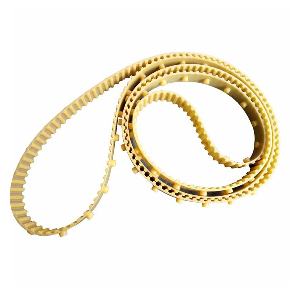 Trutzschler Parts tooth belt T10-3040 yellow PU timing belt with button for Trutzschler Carding Machine Model TC03