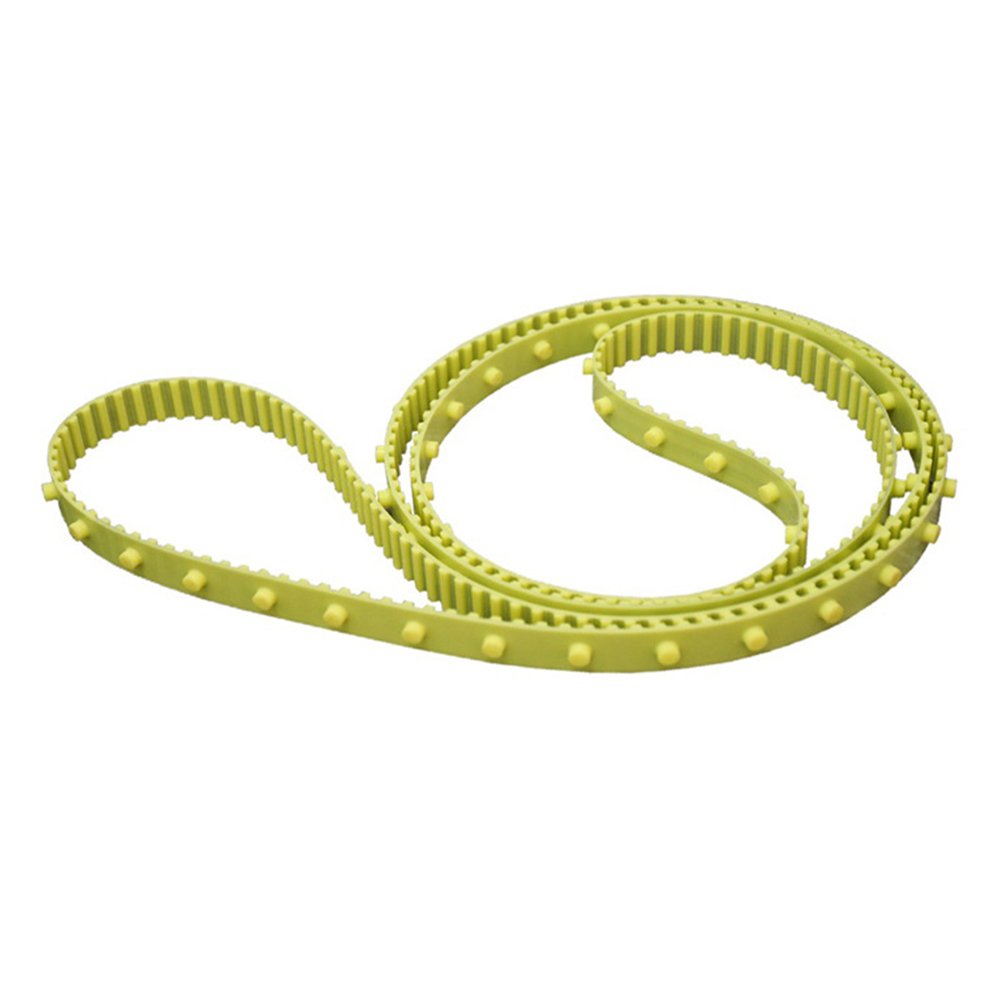 Trutzschler Parts tooth belt T10-3040 yellow PU timing belt with button for Trutzschler Carding Machine Model TC03