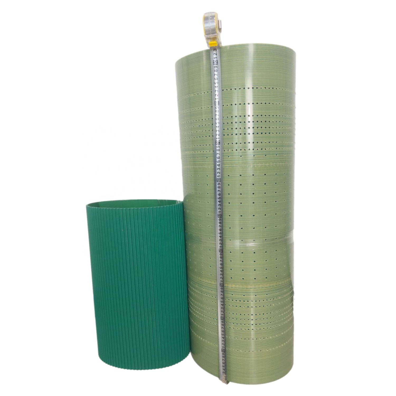 Customizable extra-wide 460mm T10 PAR coating on teeth PU timing belt for tire production line