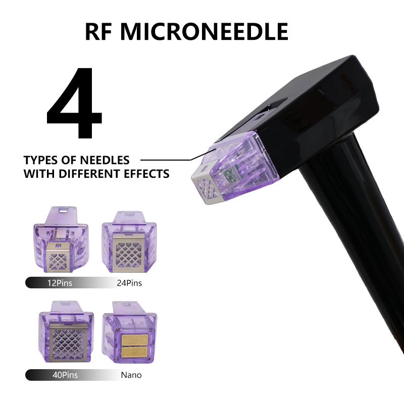 Professional 7MM Depth Radio Frequency Cold ICE Hammer Micro Rf Face Lifting Body Tite Face Tite Fractional Machine for Sale