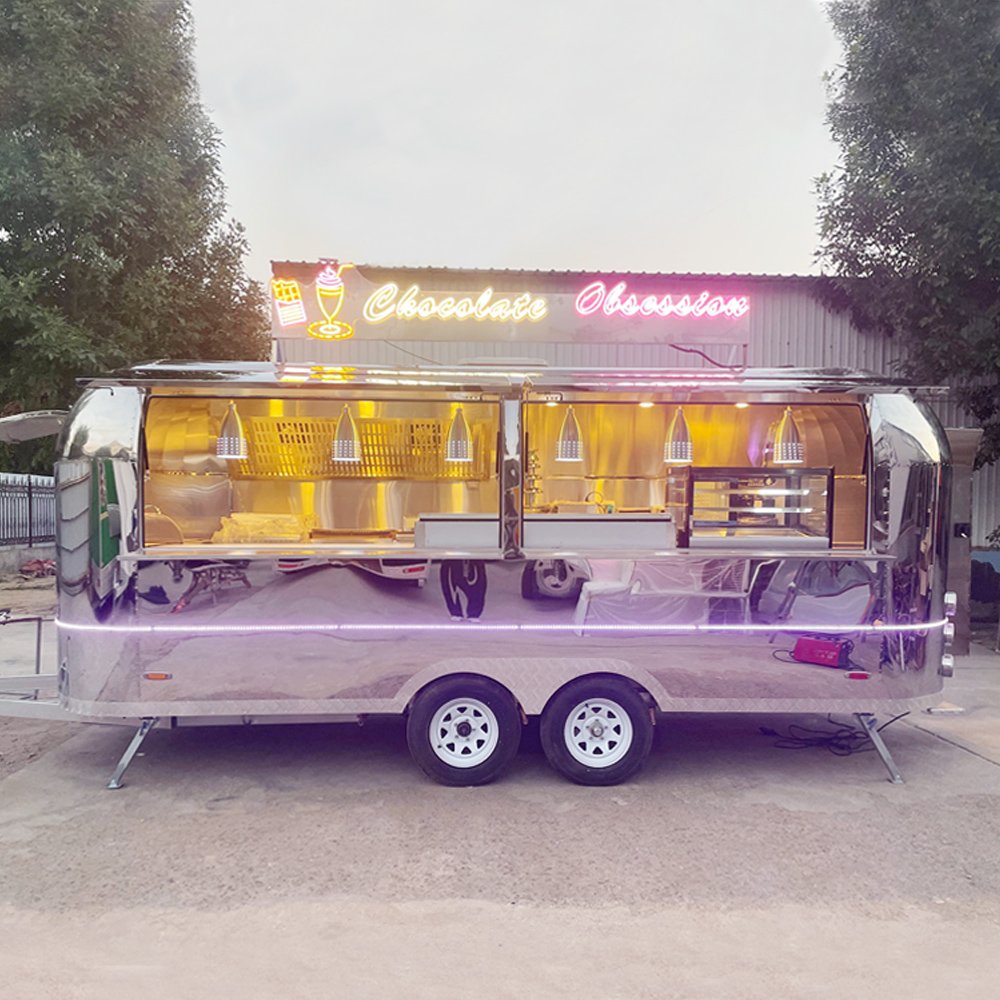Mobile Bar Trailer Restaurant Catering Trailer Beverage Coffee Ice Cream Food Cart Hot Dog Pizza Fast Food Truck Trailer