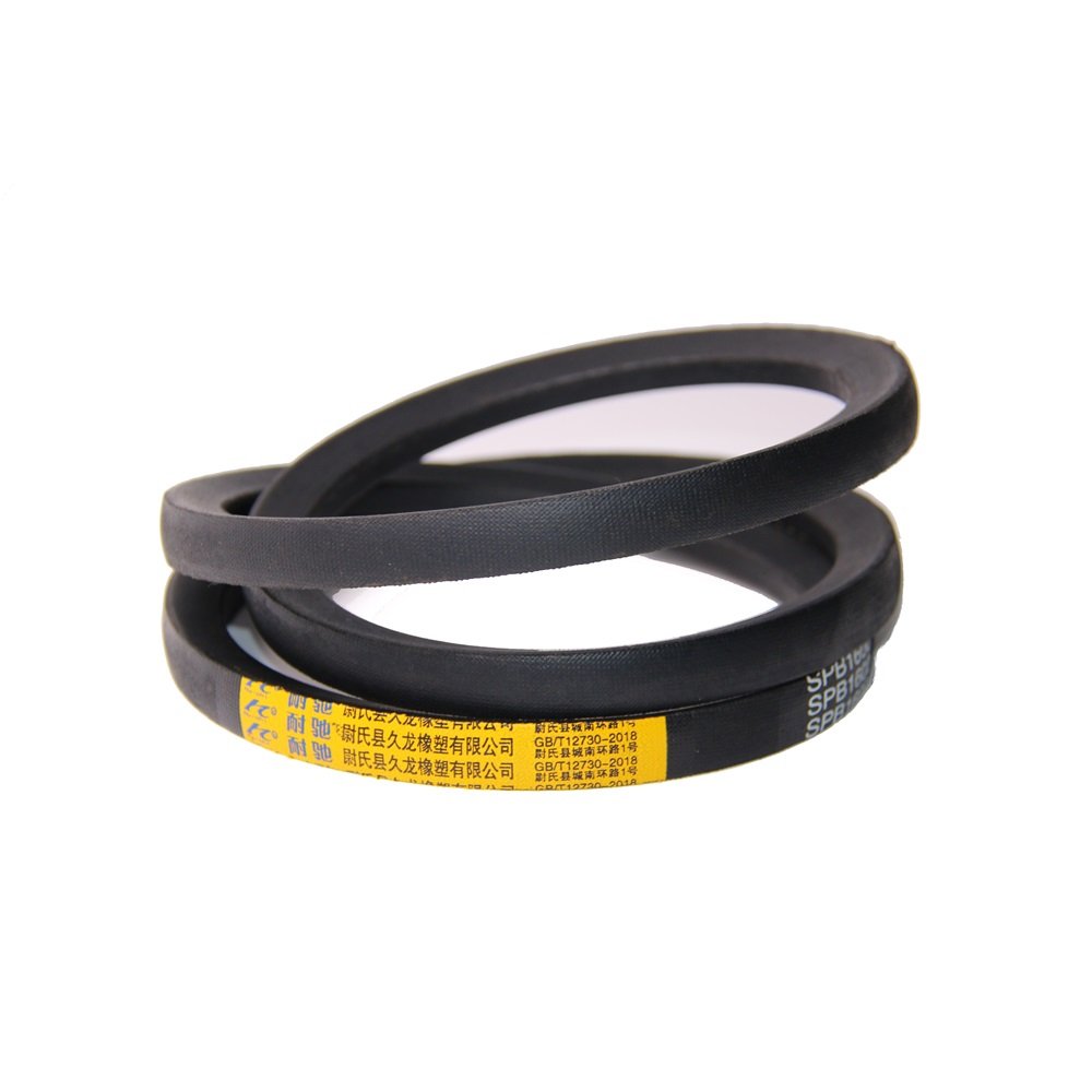Wedge Wrapped V Belt SPB1600 Power Rubber Transmission Belt for Machine