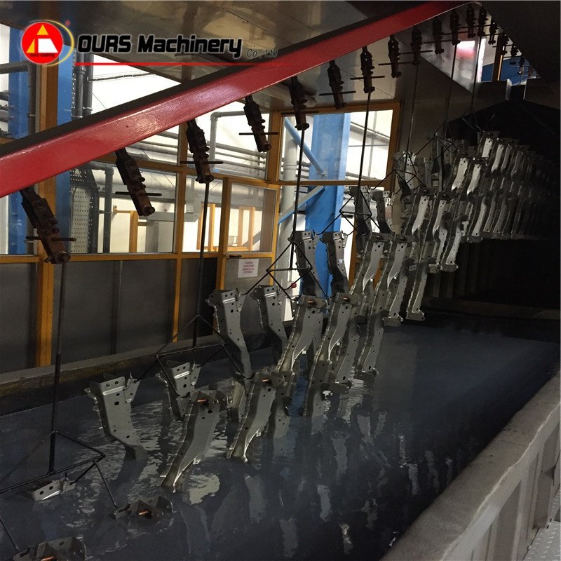 Automatic Electrophoretic Coating Equipment for Automotive Metal Surface Protection and Treatment Electrophoretic Line