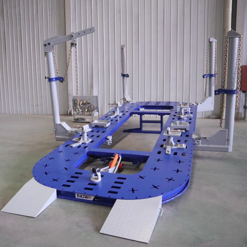 Auto Body Frame Puller/auto Structure Steel Beam Repair Collision Frame/auto Frame Straightening Platform