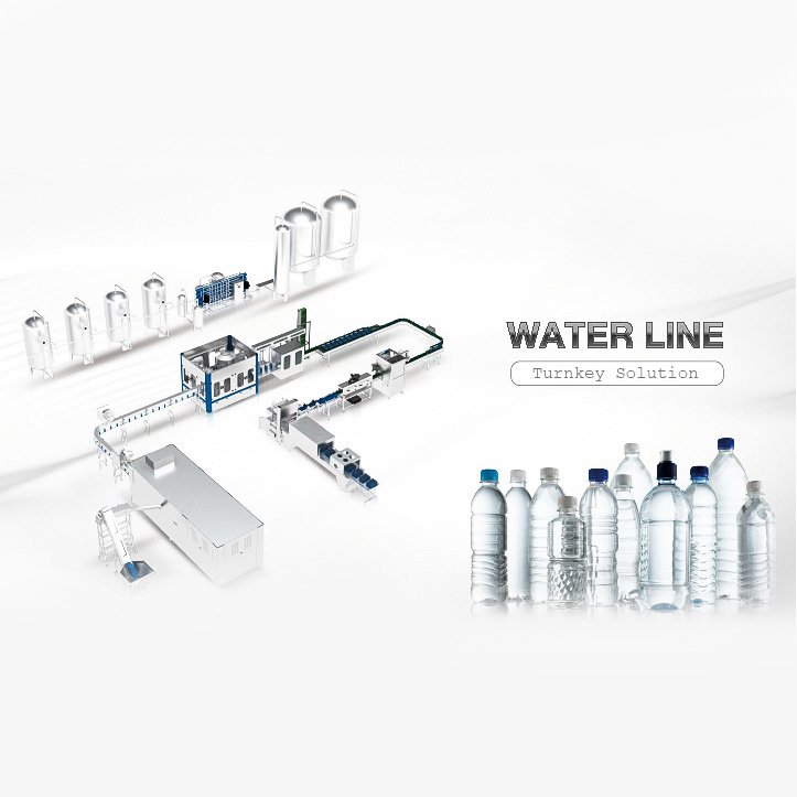 New Design Machinery China Full Automatic 3 in 1 Complete a to Z Mineral Water Bottle Filling Line Turnkey