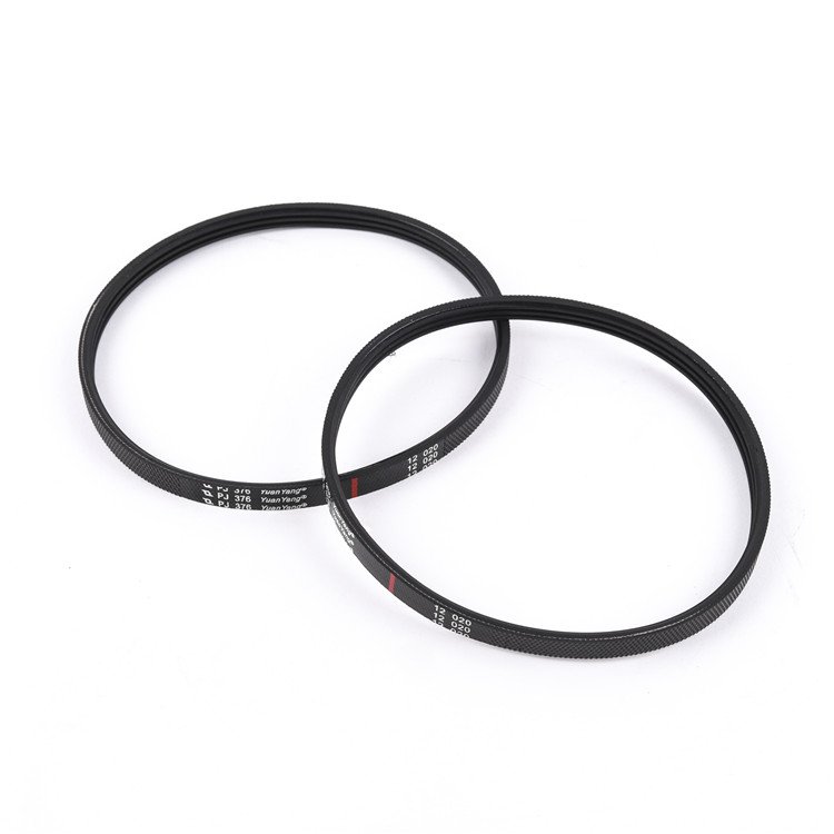 China Supplier Pj376 V-ribbed Belt Rubber Material Conveying Equipment Drive Belt