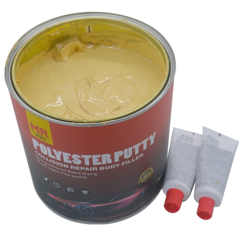 Lightweight Car Body Filler Paint Refinish Auto Paint Body Filler Polyester Putty