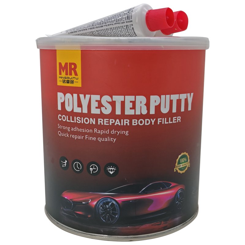 Lightweight Car Body Filler Paint Refinish Auto Paint Body Filler Polyester Putty