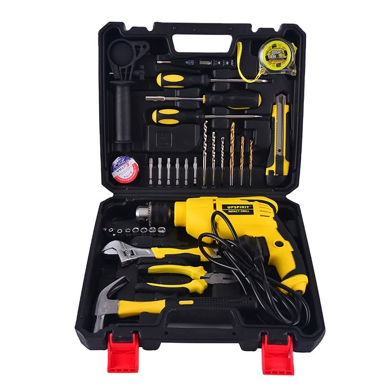 12 pcs electric tool kits portable power tools hardware sets household tools