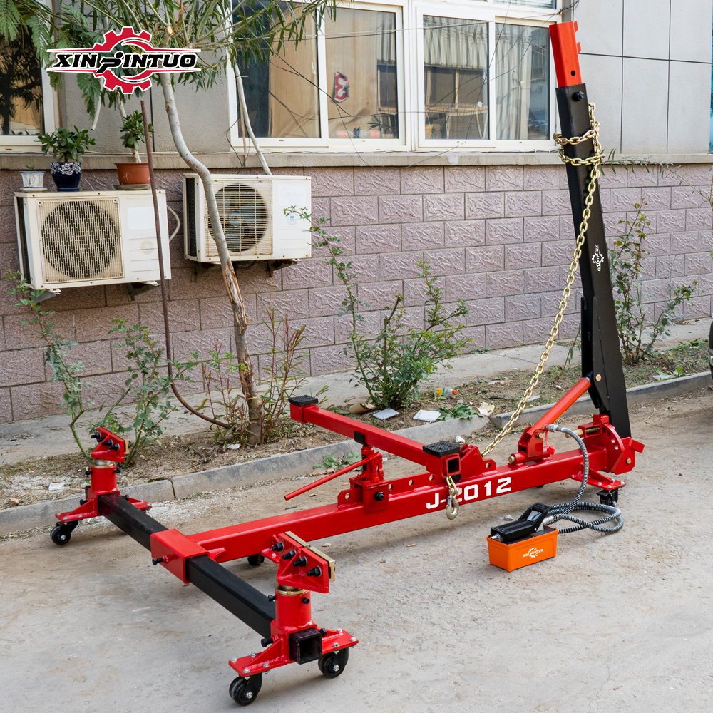 Xinjintuo Cheap Hydraulic Hebebuhne Frame Machine Car Dent Puller 6m Accident Damaged Car Repair Machine Auto Body Repair Tool