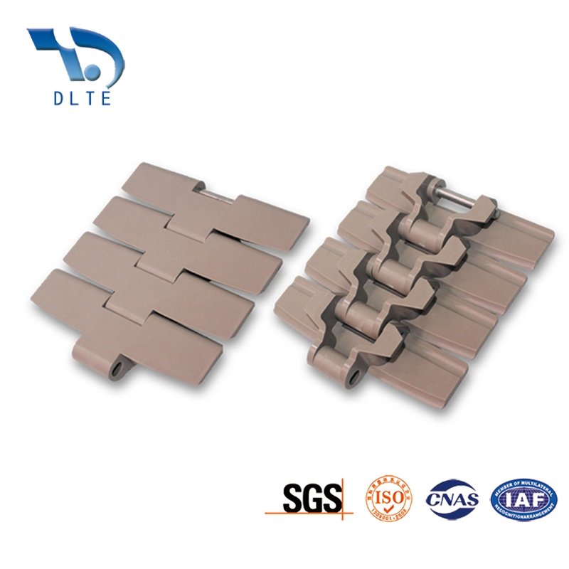 Thermoplastic Flat Top Chain 882TAB Heavy Duty Curve Chain POM/PP/PE Direct from China Factory